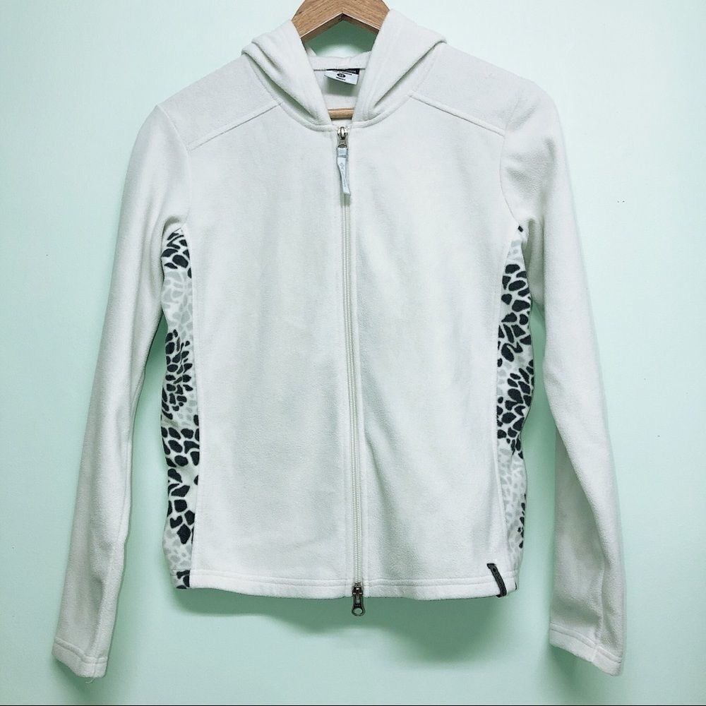 Columbia Full Zip Creamy White Light Fleece